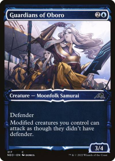 Guardians of Oboro NEO-317 Kamigawa: Neon Dynasty Magic card