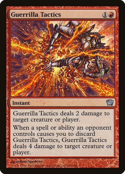 Guerrilla Tactics 9ED-196STAR Ninth Edition Magic card