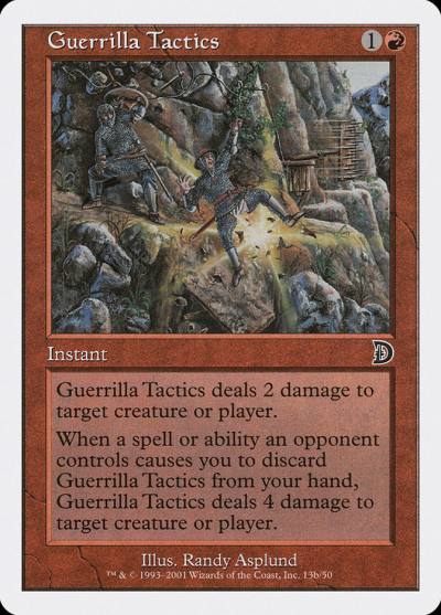 Guerrilla Tactics DKM-13B Deckmasters Magic card
