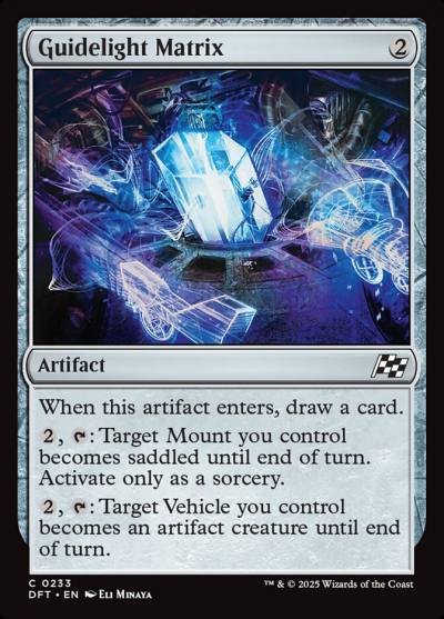 Guidelight Matrix DFT-233 Aetherdrift Magic card