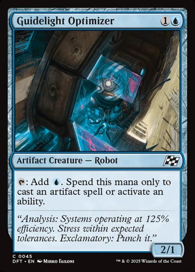 Guidelight Optimizer 45 Aetherdrift Magic card