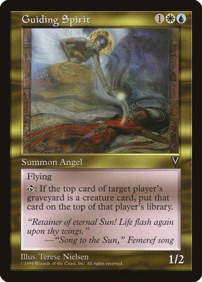 Guiding Spirit VIS-131 Visions Magic card