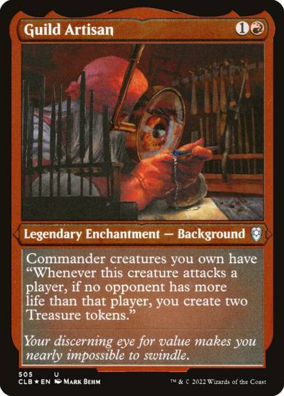 Guild Artisan CLB-505 Commander Legends: Battle for Baldur's Gate Magic card