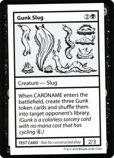 Gunk Slug CMB2-43 Mystery Booster Playtest Cards 2021 Magic card