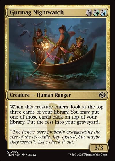 Gurmag Nightwatch 190 Tarkir: Dragonstorm Magic card