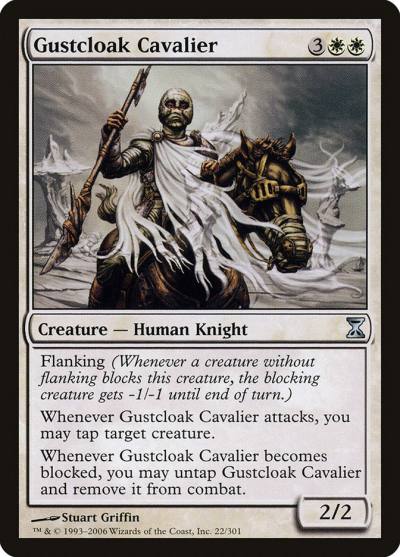 Gustcloak Cavalier TSP-22 Time Spiral Magic card