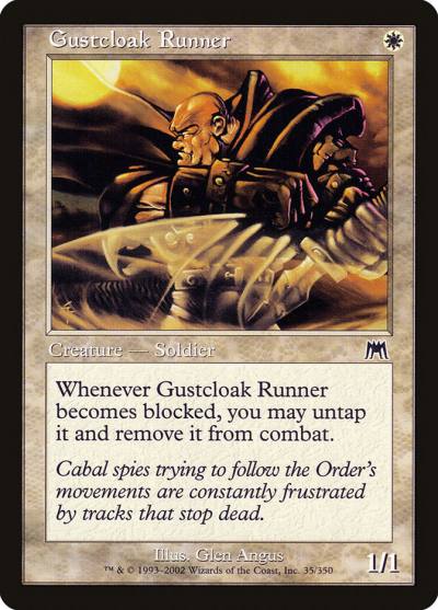 Gustcloak Runner 35 Onslaught Magic card