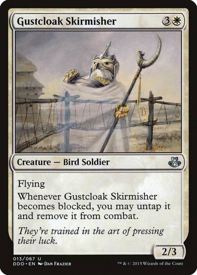 Gustcloak Skirmisher DDO-13 Duel Decks: Elspeth vs. Kiora Magic card