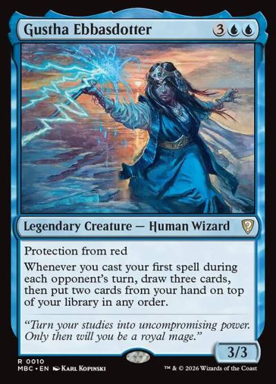 Gustha Ebbasdotter MBC-10 Mystery Booster Commander Edition Magic card