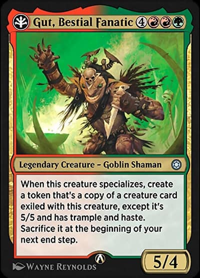 Gut, Bestial Fanatic 13g Alchemy Horizons: Baldur's Gate Magic card