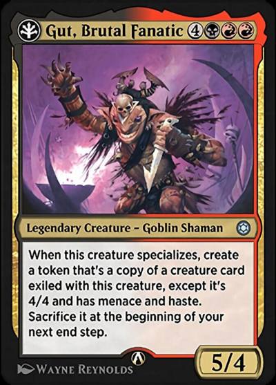 Gut, Brutal Fanatic 13b Alchemy Horizons: Baldur's Gate Magic card