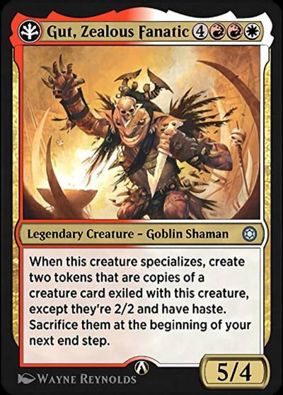 Gut, Zealous Fanatic 13w Alchemy Horizons: Baldur's Gate Magic card