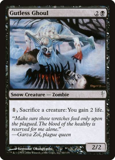 Gutless Ghoul CSP-60 Coldsnap Magic card