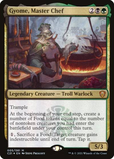 Gyome, Master Chef C21-5 Commander 2021 Magic card