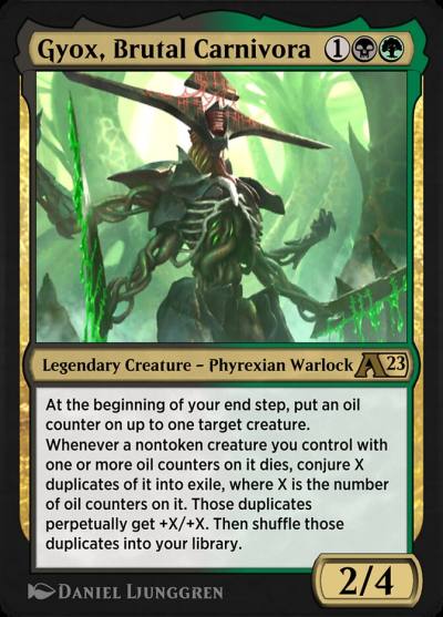 Gyox, Brutal Carnivora YONE-22 Alchemy: Phyrexia Magic card