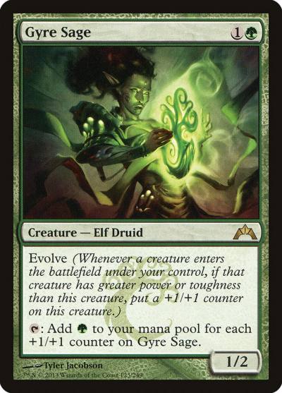 Gyre Sage GTC-123 Gatecrash Magic card