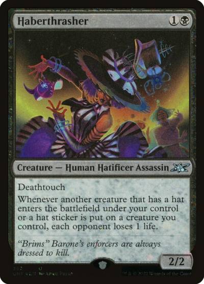 Haberthrasher UNF-362 Unfinity Magic card
