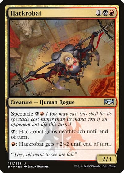 Hackrobat 181 Ravnica Allegiance Magic card
