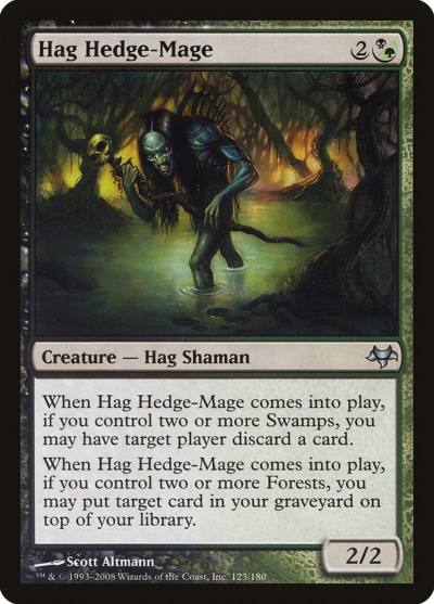 Hag Hedge-Mage EVE-123 Eventide Magic card