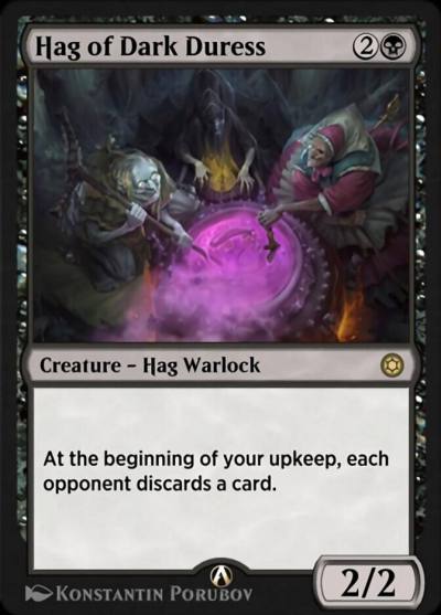 Hag of Dark Duress HBG-H18 Alchemy Horizons: Baldur's Gate Magic card