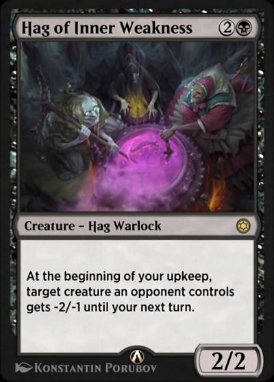 Hag of Inner Weakness HBG-H20 Alchemy Horizons: Baldur's Gate Magic card
