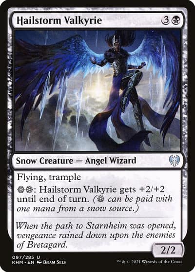 Hailstorm Valkyrie 97 Kaldheim Magic card