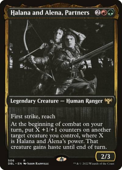 Halana and Alena, Partners DBL-506 Innistrad: Double Feature Magic card