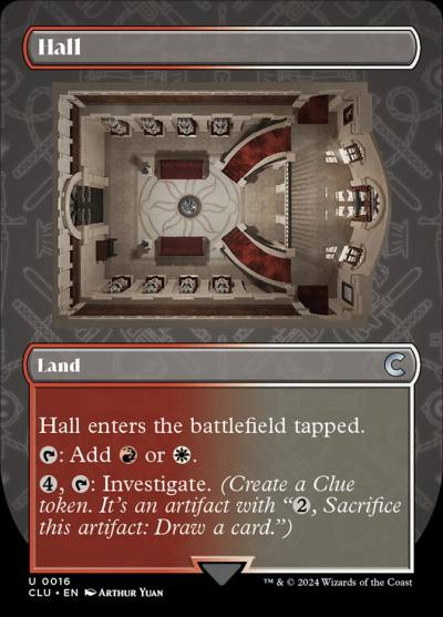 Hall CLU-16 Ravnica: Clue Edition Magic card