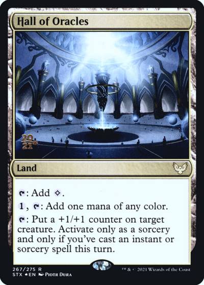 Hall of Oracles PSTX-267S Strixhaven: School of Mages Promos Magic card