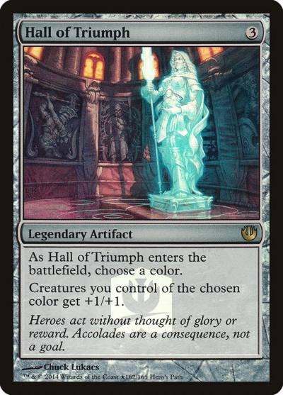Hall of Triumph PJOU-162 Journey into Nyx Promos Magic card