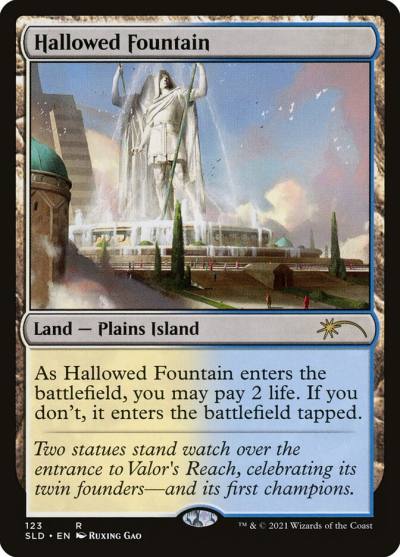 Hallowed Fountain SLD-123 Secret Lair Drop Magic card
