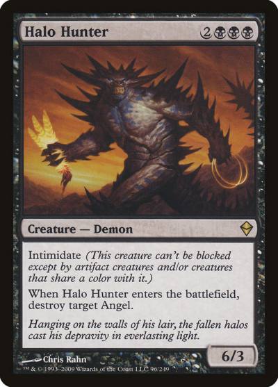 Halo Hunter ZEN-96 Zendikar Magic card