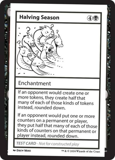 Halving Season MB2-545 Mystery Booster 2 Magic card