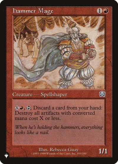 Hammer Mage PLST-MMQ-193 The List Magic card