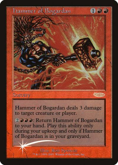 Hammer of Bogardan G02-1 Judge Gift Cards 2002 Magic card