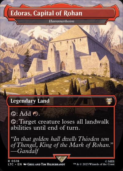 Hammerheim LTC-518 Tales of Middle-earth Commander Magic card