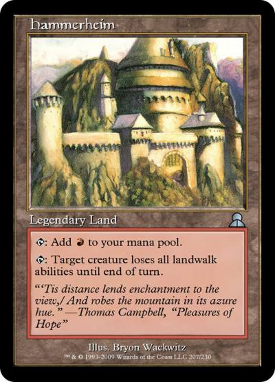 Hammerheim ME3-207 Masters Edition III Magic card