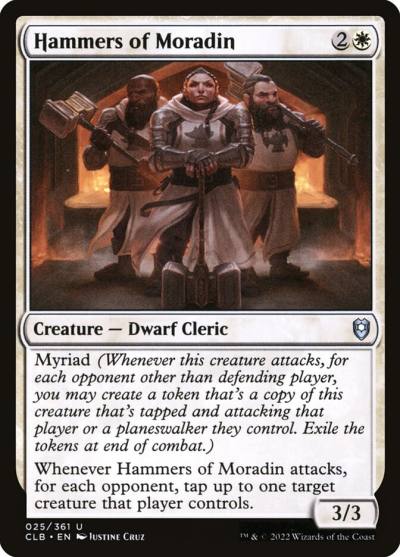 Hammers of Moradin 25 Commander Legends: Battle for Baldur's Gate Magic card