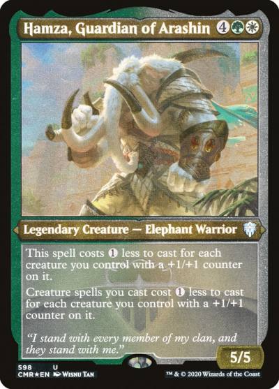 Hamza, Guardian of Arashin CMR-598 Commander Legends Magic card