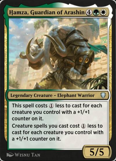 Hamza, Guardian of Arashin HA4-18 Historic Anthology 4 Magic card