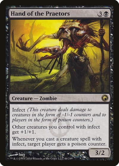 Hand of the Praetors 66 Scars of Mirrodin Magic card