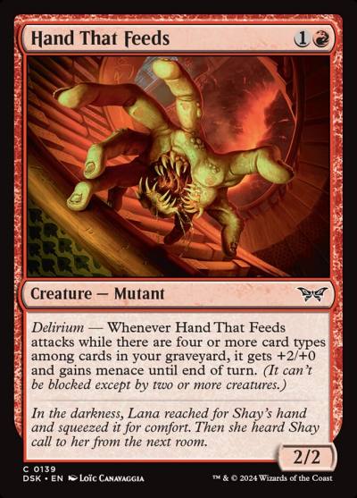 Hand That Feeds 139 Duskmourn: House of Horror Magic card
