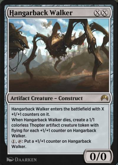 Hangarback Walker EA1-19 Explorer Anthology 1 Magic card