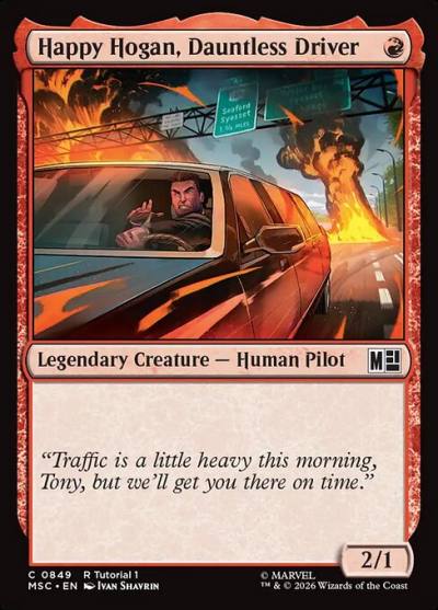 Happy Hogan, Dauntless Driver