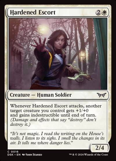 Hardened Escort 16 Duskmourn: House of Horror Magic card