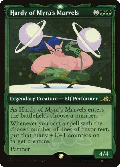 Hardy of Myra's Marvels UNF-503 Unfinity Magic card