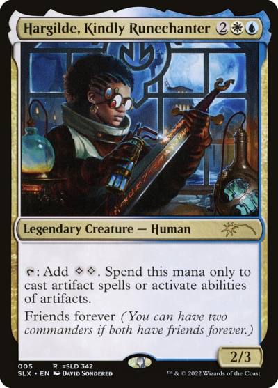 Hargilde, Kindly Runechanter SLX-5 Universes Within Magic card
