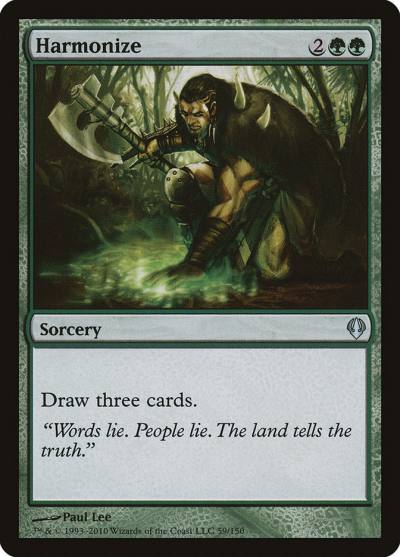 Harmonize ARC-59 Archenemy Magic card