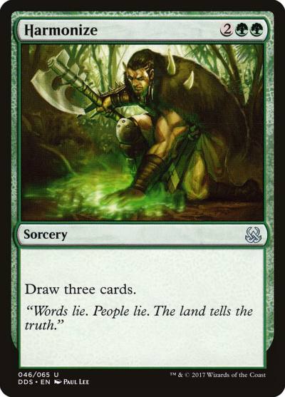 Harmonize DDS-46 Duel Decks: Mind vs. Might Magic card