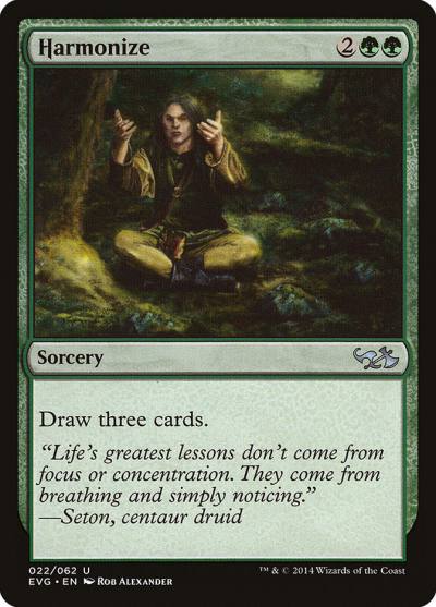 Harmonize EVG-22 Duel Decks Anthology: Elves vs. Goblins Magic card